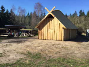 Vikingehuset fra gavlen