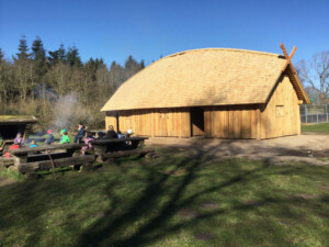 Vikingehuset fra siden